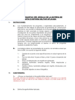 1 Er. Modulo Banco de Preguntas de Historia