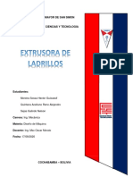 Extrusora de Ladrillos