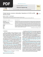 Frother Function-Structure Relationship Dependence of CCC95 On HLB and The H-Ratio