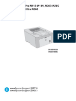 HP Laserjet Pro M118-M119 M203-M206 EN