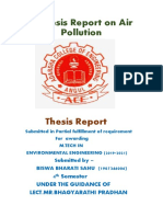 Thesis Report