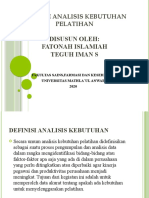 Metode Analisis Kebutuhan Pelatihan