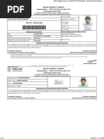 DDC 2021 Admit Card