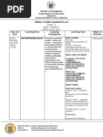 Weekly Home Learning Plan