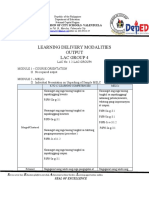 Learning Delivery Modalities Output Lac Group 4