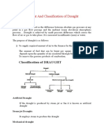 Draught and Its Classification