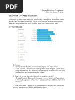 Chapter 5 - Activity / Exercises