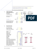 Appendix A.1: Monorail Beam Design With 3MT SWL, S2 Type (Fy 250 Mpa)