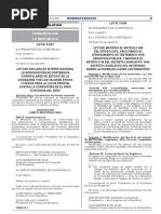 Ley Que Facilita El Otorgamiento de Testamento Por Escritura Pública, y Modifica El Artículo 38 Del Decreto Legislativo Del Notariado