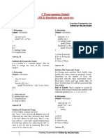 C Program Output MCQ Examveda