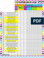 8° Tabla de Monitoreo Actividades Pedagógicas.