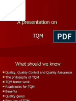 A Presentation On TQM