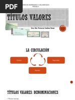 UNIDAD 9 Títulos Valores