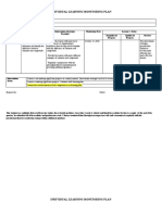 Individual Learning Monitoring Plan