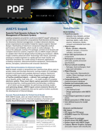 Ansys Icepak Brochure