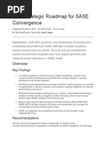 2021 Strategic Roadmap For SASE Convergence