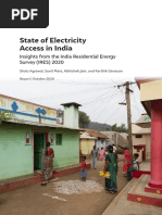 CEEW - India Residential Energy Survey - State of Electricity Access 05oct20