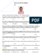 Prueba Aptitud Numérica