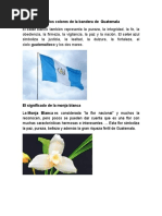 Significado de Los Colores de La Bandera de Guatemala