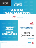 Anual San Marcos - Trigonometría Semana 10