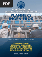 Brochure Planners Ingenieros 2020