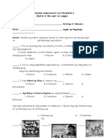 Lagumang Pagsusulit Sa Filipino 6 W3&4