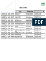 Agenda de Visitas - Territorio Comalcalco