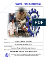 Competency Based Learning Material: Servicing Diesel Fuel Injector