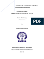 Topology Optimization Using Additive Manufacturing Constraints