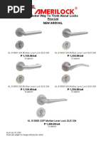 AMERILOCK Pricelist 20-10 OCT 2020 Unlocked Edited