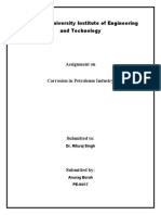 Corrosion in Petroleum Industry