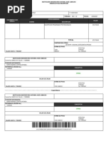 Recibo de Pago (Inscripción) - Formato PDF
