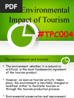 Environmental Impact of Tourism (2021)