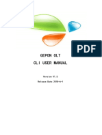 GEPON OLT CLI User Manual - v1.5