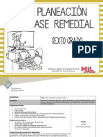 Planeación Remedial 6