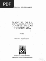 BIDART CAMPOS, Germán J. - Manual de La Constitucion Reformada - Tomo I (Scan)