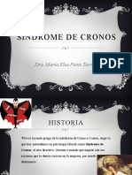 SINDROME DE CRONOS - Maria Elsa