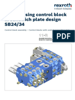 Load-Sensing Control Block in Sandwich Plate Design SB24/34