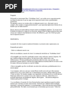 Cabos Sueltos en El Descendimiento de La Cruz y Resurrección de Jesús