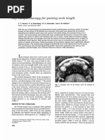 "Lip Bumper Therapy For Gaining Arch Length", American Journal of Orthodontics, 1991 100 - 330-336.