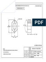 Hex Nut M12 Forging Drawing-Model