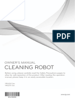 Cleaning Robot: Owner'S Manual