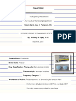 Finasteride: A Drug Study Presented To The Faculty of The Nursing Department