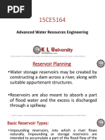 Advanced Water Resources Engineering