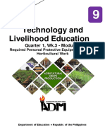 Technology and Livelihood Education: Quarter 1, Wk.3 - Module 4