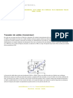 Diagrama Del Circuito Del Rastreador de Cables (Transmisor)