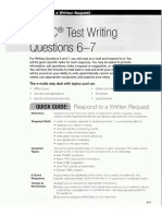 Toeic Test Writing