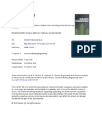 Experimental and Numerical Analysis of Airflow Around A Building Model With An Array of Domes