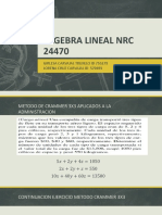 Algebra Lineal NRC 24470