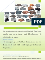 Rocas Igneas Geotecnia